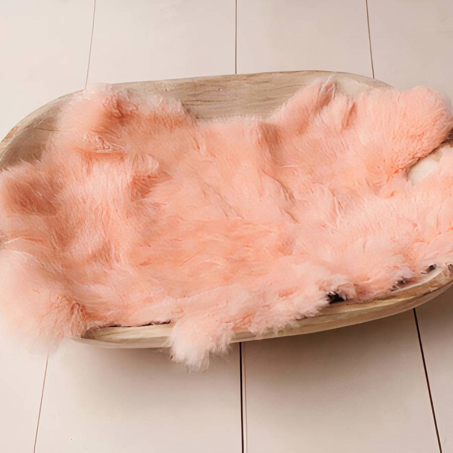 Couvertures en fourrure de lapin pour bébé – Image 5