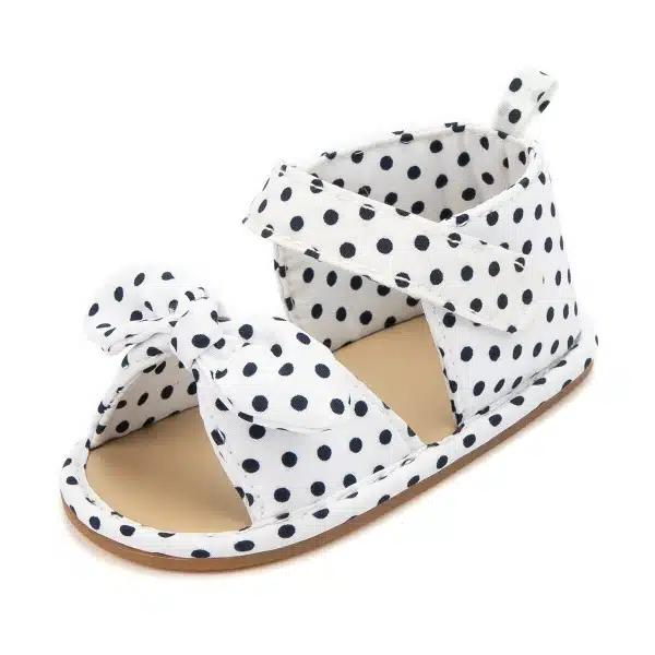 Sandales d'été pour bébés filles avec nœud papillon – Image 9