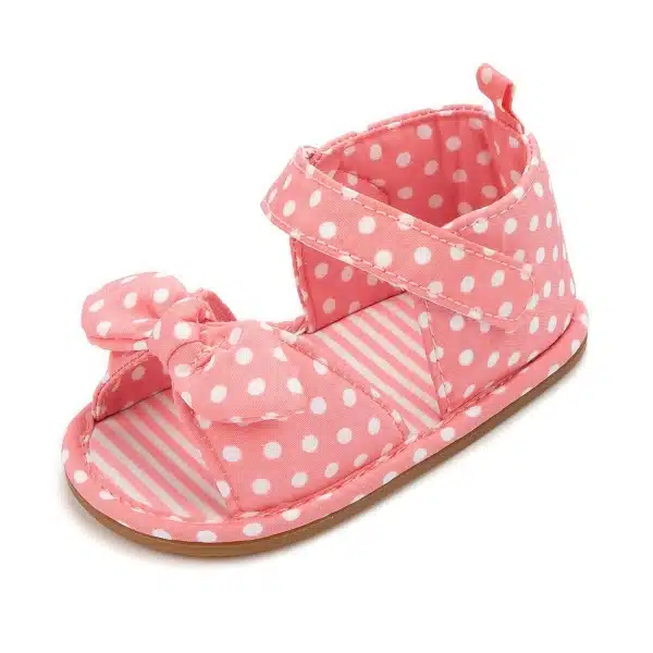 Sandales d'été pour bébés filles avec nœud papillon – Image 8