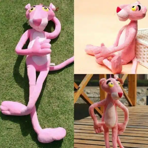 Peluche panthère rose de 38 cm – Image 2