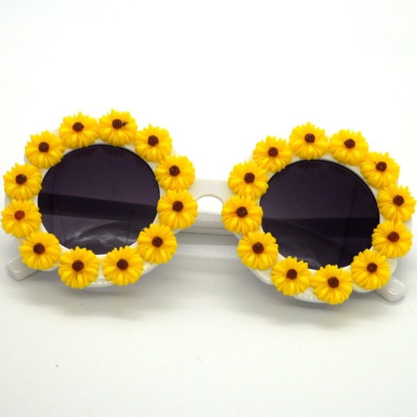 Lunettes de soleil florales pour enfants 28414
