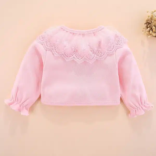 Manteau en dentelle pour bébé – Image 2