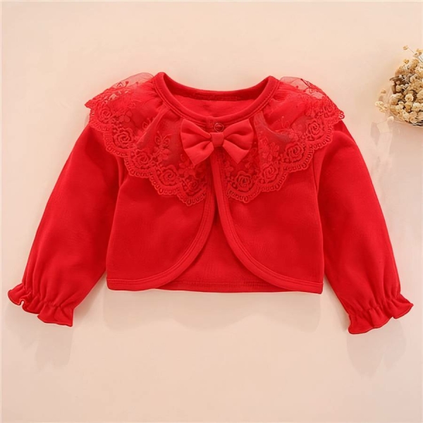 Manteau en dentelle pour bébé – Image 7
