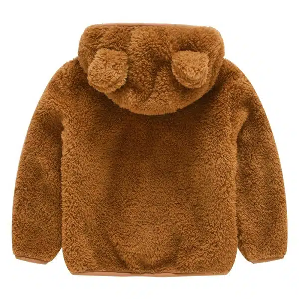 Manteau à capuche en forme d’ours pour bébé – Image 2