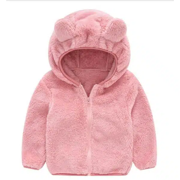 Manteau à capuche en forme d’ours pour bébé – Image 9