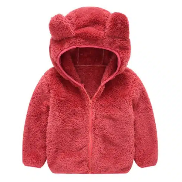 Manteau à capuche en forme d’ours pour bébé – Image 8