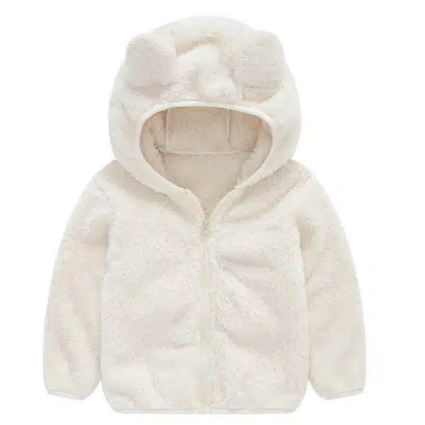 Manteau à capuche en forme d’ours pour bébé – Image 7