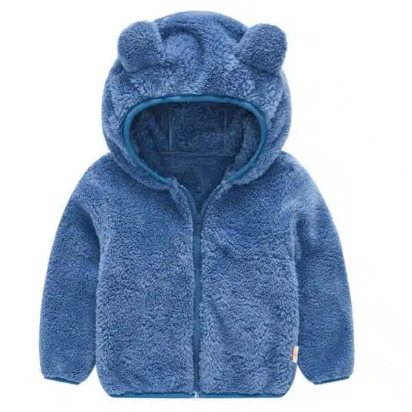 Manteau à capuche en forme d’ours pour bébé – Image 5