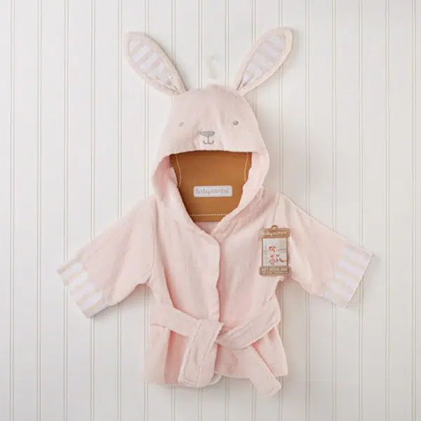 Peignoir à capuche en forme d’animal pour bébé – Image 3