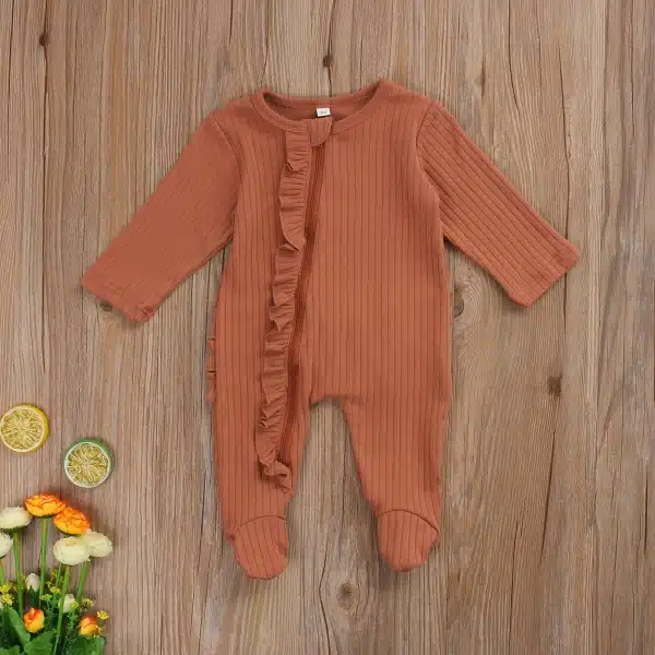 Pyjama à col rond pour bébé – Image 7