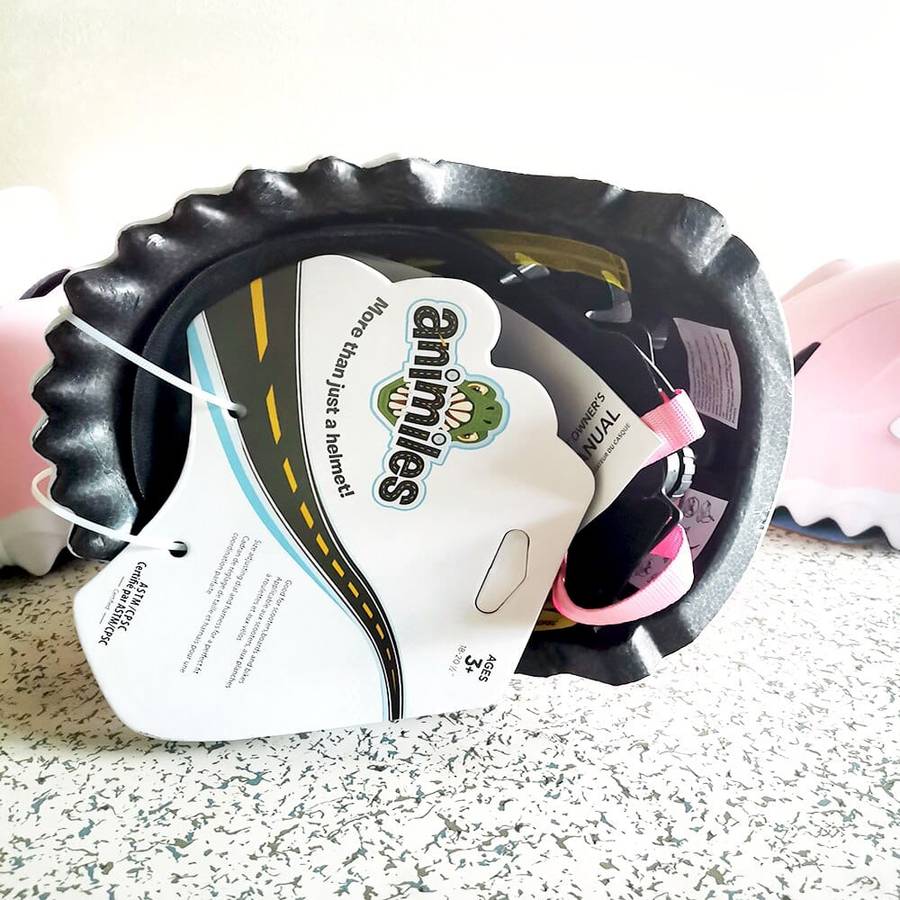 Casque de vélo à motif de dinosaure 3D pour enfants – Image 2