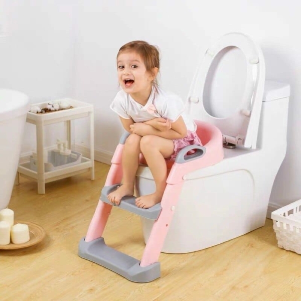 Chaise de toilettes avec escalier pour enfants 32093 qc1kbo