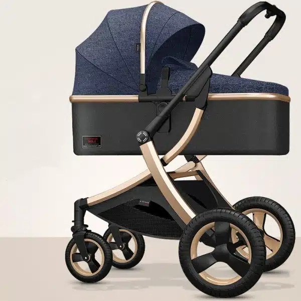 Poussette de luxe réversible  pour bébé – Image 5