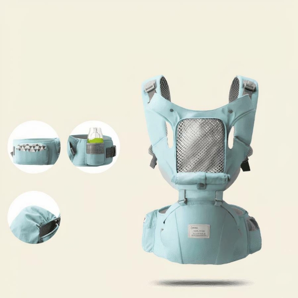 Porte bébé ventral ergonomique – Image 7