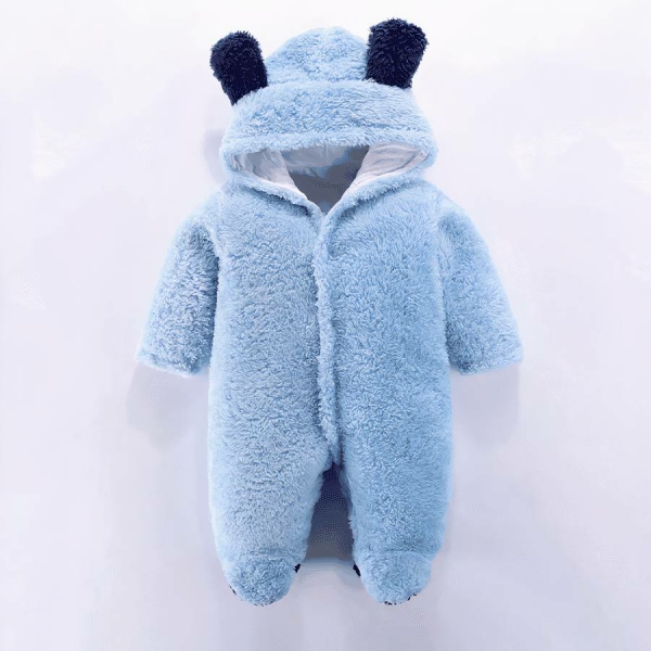 Grenouillère en flanelle pour bébé – Image 6
