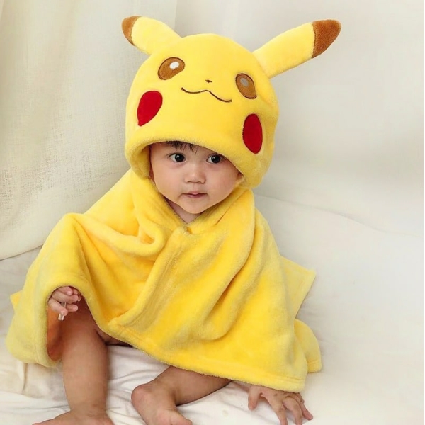 Serviette de bain Pokémon pour bébé IMG 123