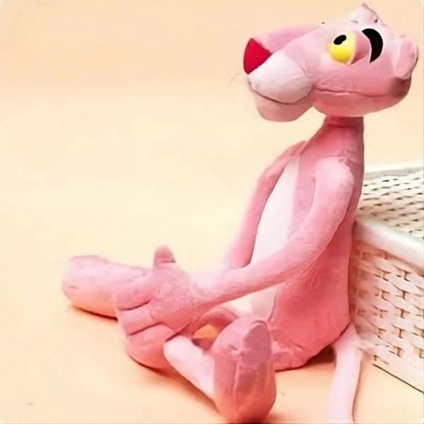 Peluche panthère rose de 38 cm – Image 5