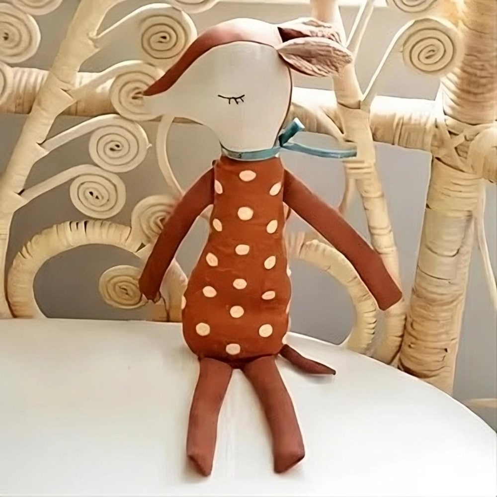 Peluche en forme de cerf pour bébé – Image 4