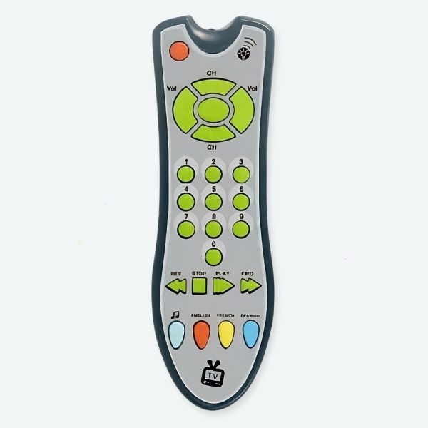 Jouet télécommande musicale pour bébé.