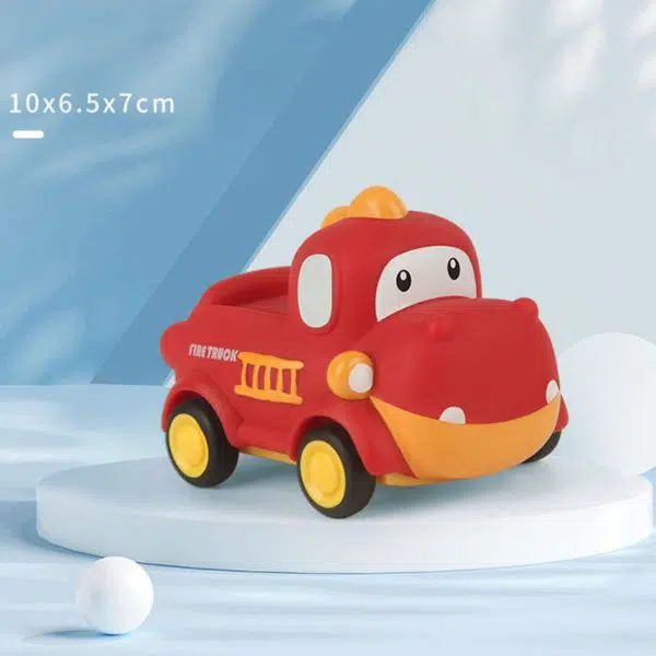 Voiture jouet Montessori en caoutchouc pour enfants – Image 7