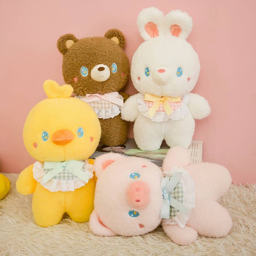 Jouets en peluche en forme d’animaux pour bébé – Image 2