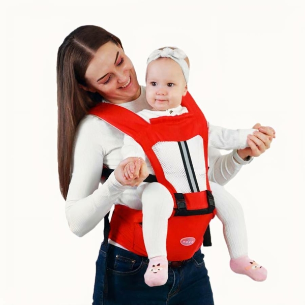 Porte-bébé ergonomique avec tabouret de hanche – Image 5