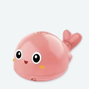 Jouets de bain couleur rose amusants pour bébé