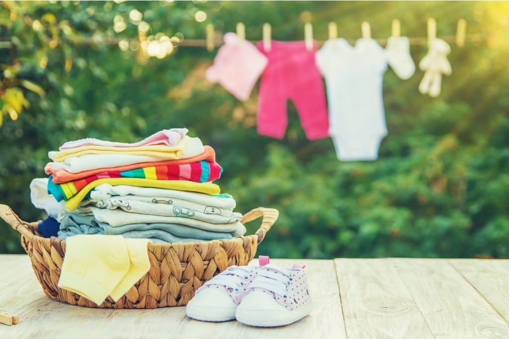 comment laver les vêtements de bébé ?