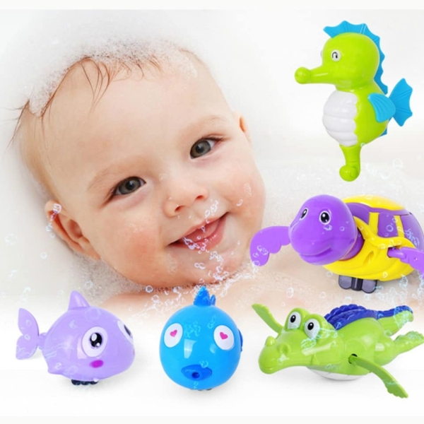 Lot de 3 pièces de jouets de bains poissons pour bébé 41586 g6vbkl