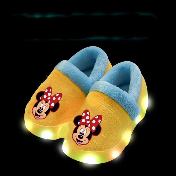 Chaussures lumineuses à motif Mickey et Minnie 3