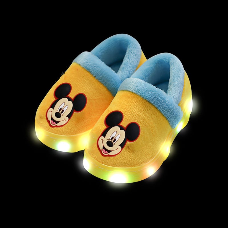 Chaussures lumineuses à motif Mickey et Minnie 2