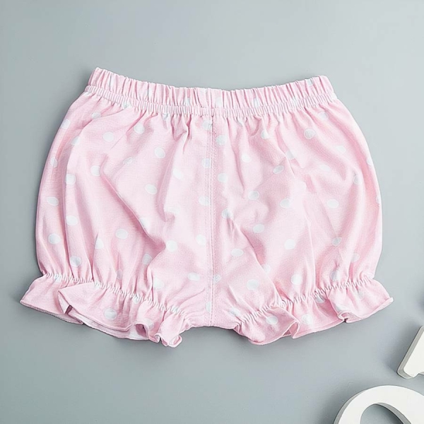 Short bouffant en coton couleur unie pour bébé – Image 7