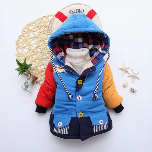 Manteau épais en peluche pour bébé – Image 3