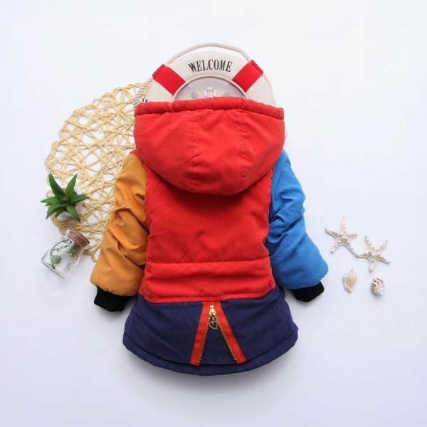 Manteau épais en peluche pour bébé-4