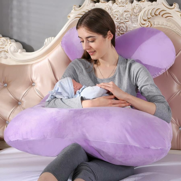 Coussin d'allaitement polaire doux – Image 13