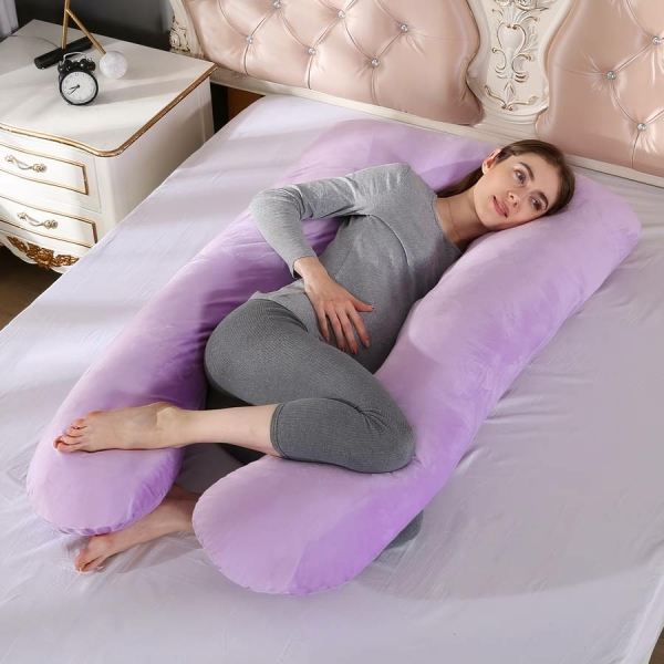 Coussin d'allaitement polaire doux – Image 12