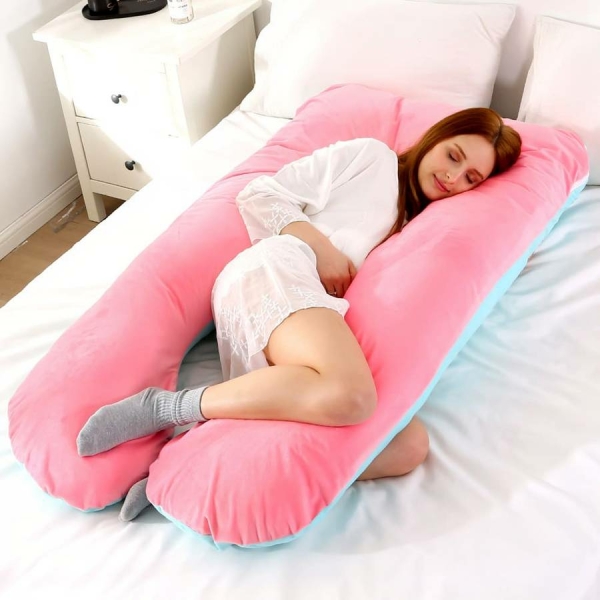 Coussin d'allaitement polaire doux – Image 19