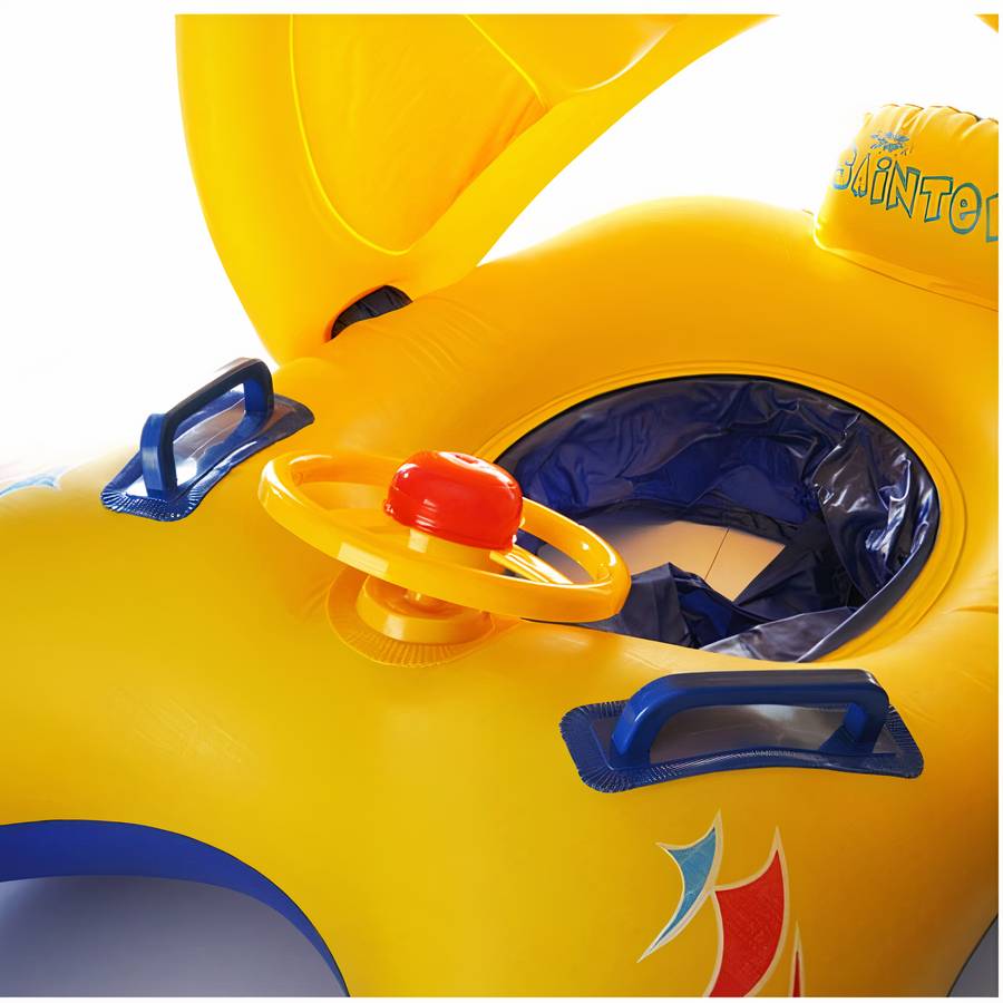 Bouée pour bébé gonflable avec ombrelle – Image 5