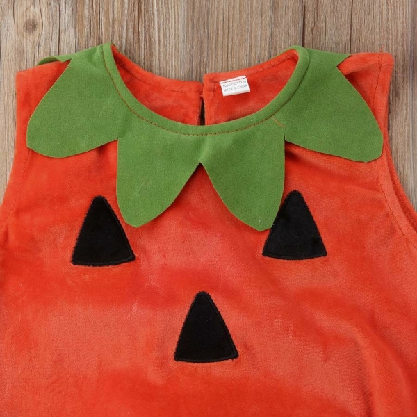 Déguisement halloween bebe en forme de citrouille – Image 4