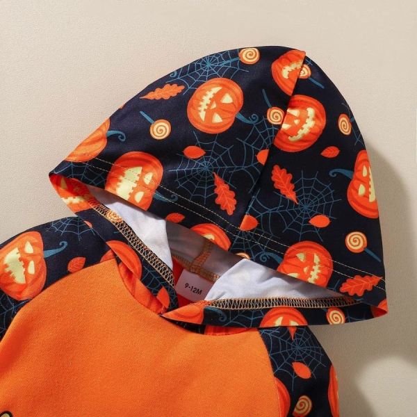 Combinaison d'halloween bébé à capuche – Image 5