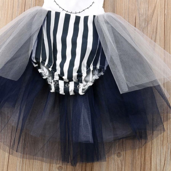 Robe d'halloween bébé fille motif fantome – Image 5