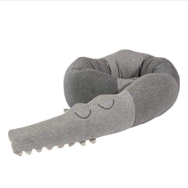 Tour de lit crocodile en coton pour bébé 51978