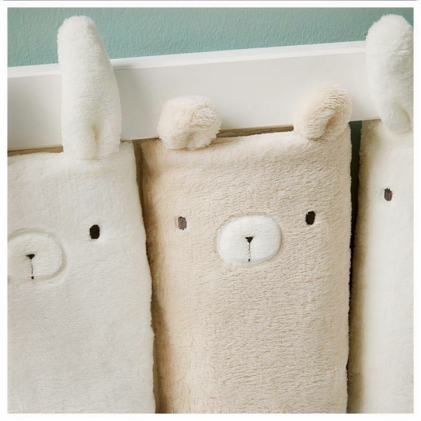 Tour de lit en peluche ourson pour bébé – Image 5
