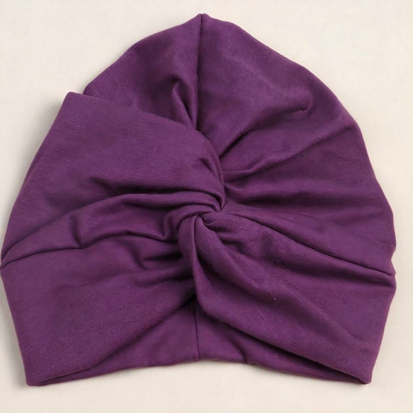 Turban en coton  torsadé et noué  pour bébé – Image 10