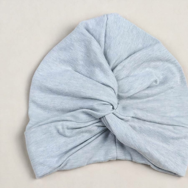 Turban en coton  torsadé et noué  pour bébé – Image 7