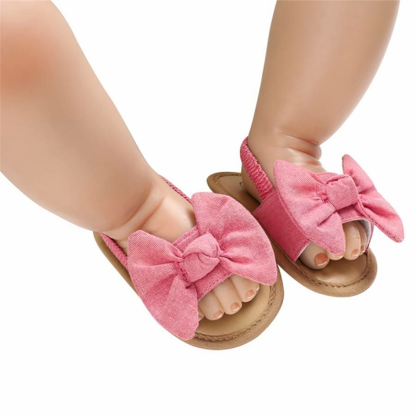 Sandales d'été avec un noeud pour bébé – Image 3