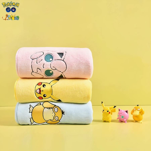 Serviette de bain Pokémon douce pour bébé – Image 3