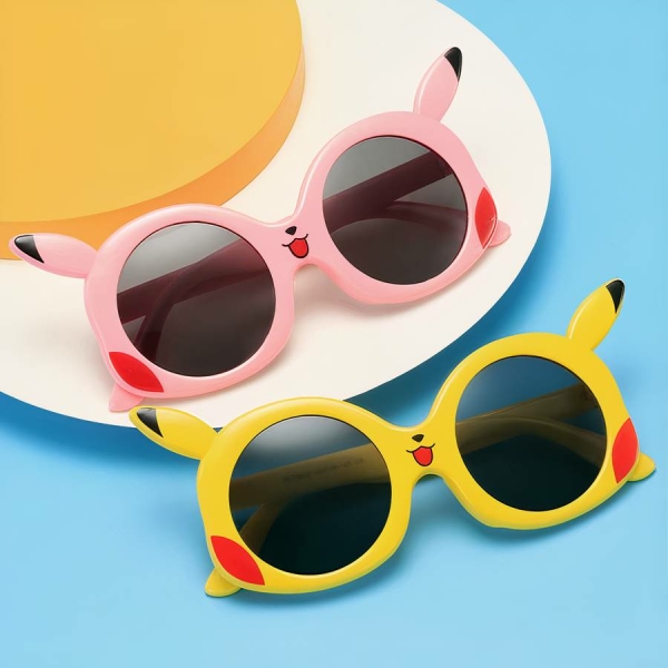 Lunettes de soleil rondes Pikachu pour bébé – Image 3