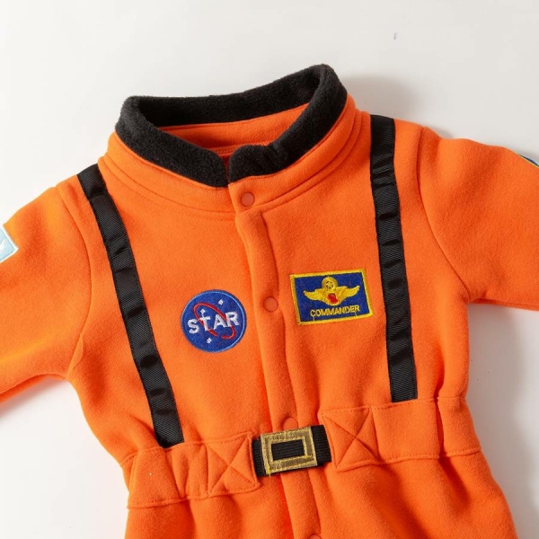 Déguisement bébé astronaute orange body – Image 4